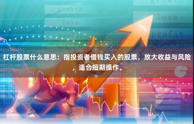 杠杆股票什么意思：指投资者借钱买入的股票，放大收益与风险，适合短期操作。