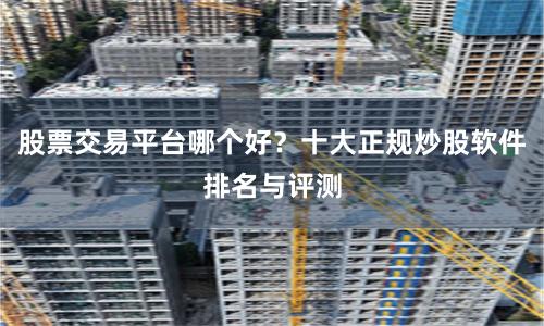 股票交易平台哪个好？十大正规炒股软件排名与评测