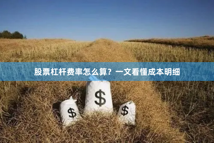 股票杠杆费率怎么算？一文看懂成本明细
